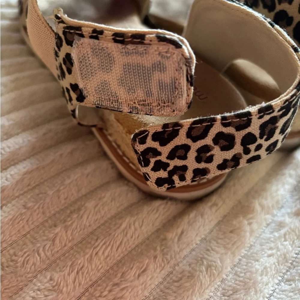BOBS from Skechers Leopard Print Sandals - Picture 4 of 8